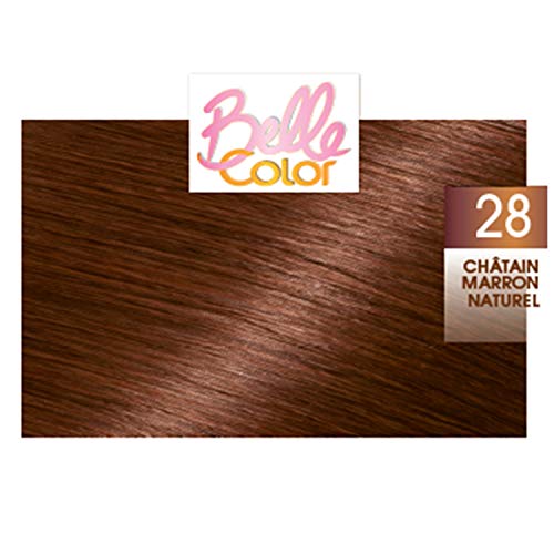 Garnier Belle Color Permanent Hair Colour Pack of 2 28 Natural Brown - Image 3
