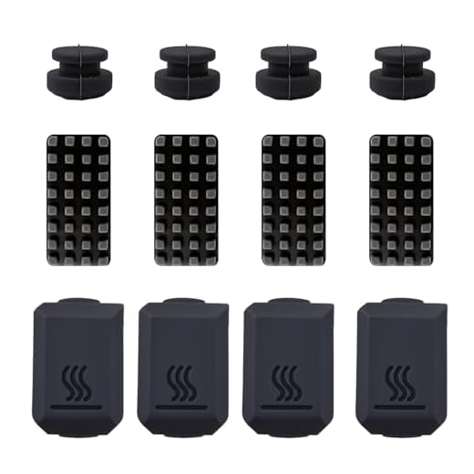 HIKUDIY Compatible with Snapmaker U1, 4PCS Silicone Sock + 4PCS Nozzle Brush + 4PCS Nozzle Anti-Leak Pad, Hotend Maintenance Kit, 3D Printer Replacement Parts