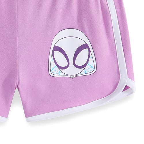 Conjunto Ghost Spider de 5 piezas con ropa cómoda y combinable para niñas 7