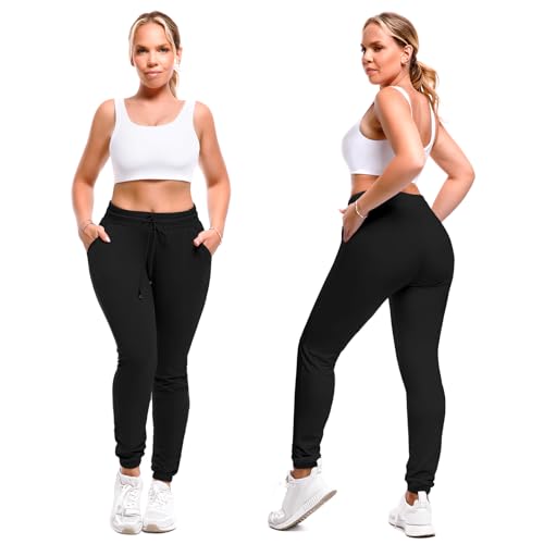SINOPHANT Joggers for Women with Pockets Drawstring Sweatpants for Lounge Gym Yoga2