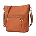 Berliner Bags Vintage Borsa Donna Siena, Borsa a Tracolla in Vera Pelle, Borsa a Spalla, da Donna - Marrone immagine