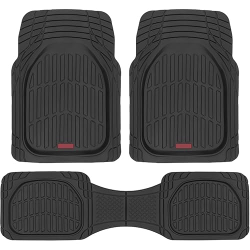 Tapis de sol noirs profonds finie la boue dans votre voiture grâce au toutes saisons