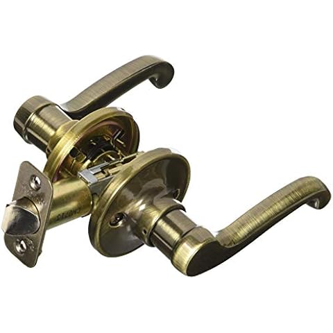 SCHLAGE J Dexter Antique Brass Door Lever Cover