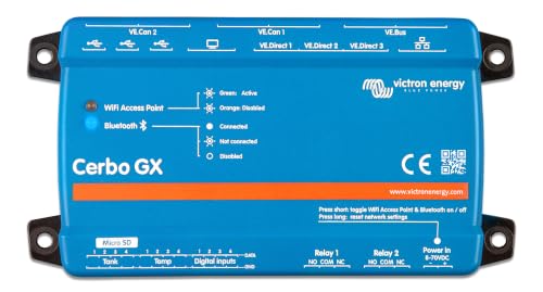 Victron Energy Cerbo GX MK2 - Sistema de monitorización, con Puer...