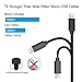 PS4 Micro USB Cable, [2Pack 15FT] Extra Long Durable Charging Cord, Quick Charger Cable for Android Phone Sony PS4，Samsung Galaxy S7 Edge S6 S5 S2 J7 J7V J5 J3 J3V J2, LG , Moto E4 E5 E6, Tablet, Xbox