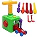 XBR Mini Cars para niños Inercia Power Balloon Car Pull Back Vehicles Science Educational Toys Plaything for Boys Girls Birthday Gift Green