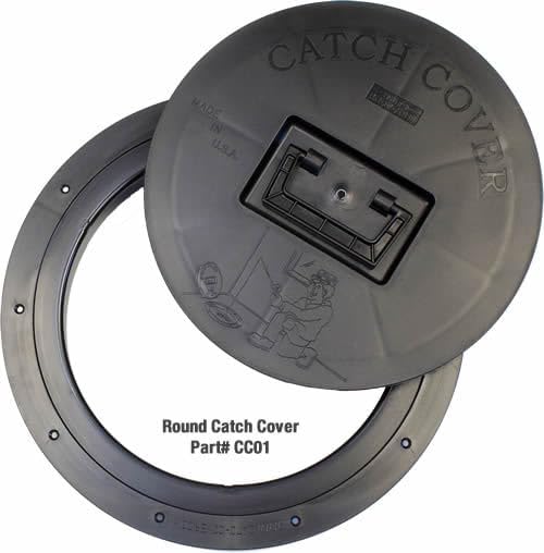 (6)-Replacement for Replacement for Catch Cover Round Trim Fish House Replacement for Fishouse Hole Replacement for Catch Cover Ice Fishing CC01