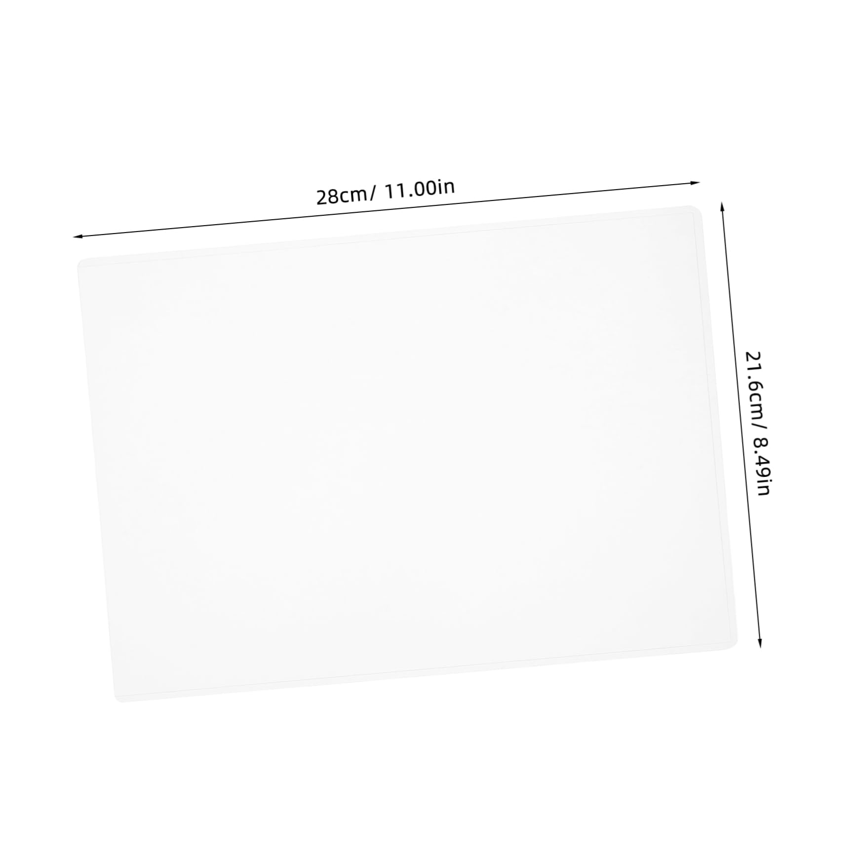 SHOWERORO 30 Pezzi Custodie Protettive Rigide Trasparenti Per Poster Menu Album Fotografici Protezioni in Plastica Rigida Trasparente Per Documenti Carta E Foto
