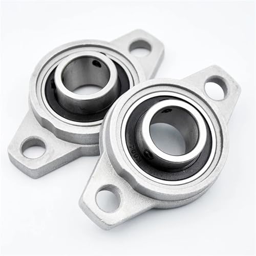 Cojinete de bloque de almohada KFL000 de 10mm en aleación de zinc para soporte de ejes
