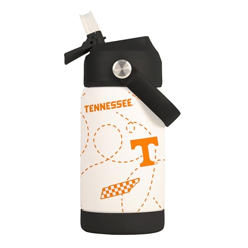 Image of Logo Brands NCAA Mascot Stainless-Steel Kids Bottle -Soft Silicone Mouthpiece, Easy To Carry, Kid-Friendly Design- Great For School & On-The-Go