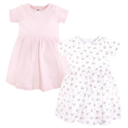 Image of Hudson Baby Girl's Cotton Dresses