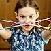 meekoo 6 Pieces Cats Cradle String Hand Game Finger String Toy Supplies, 165 cm Length, Rainbow Color