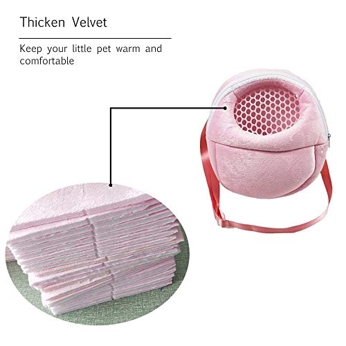 Baugger - Pequeno Saco De Animais De Estimação Hedgehog Hamster Respirável Transportando Saco de Ani