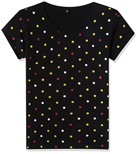 Image of T2F Girls Cotton Printed Regular Fit T-Shirt (Pack of 5)