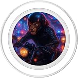 Zoom IMG-1 lion cyberpunk rider motociclista synthwave