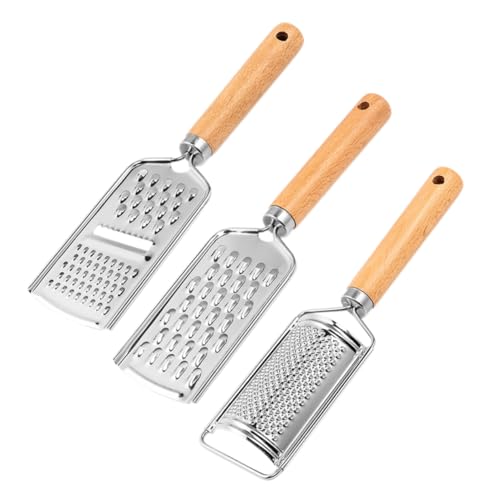 Rallador de Queso con Mango Resistente 3 Piezas LIFKOME miniatura 1