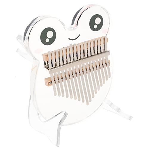 Holibanna Draagbare afneembare acryl Kalimba standaard houder duim piano display standaard vast frame kalimba duim piano… - Image 3