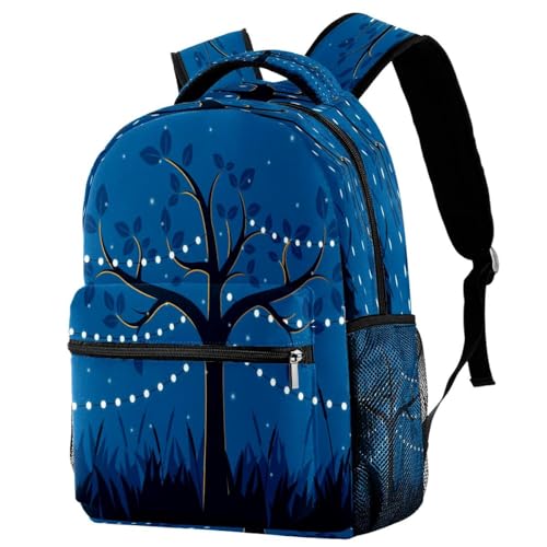 Sac à dos d'école ergonomique bleu contre le désordre et le poids