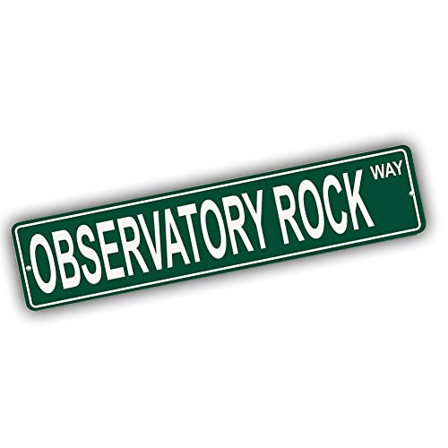 Brotherhood Aluminum Street Sign for Observatory Rock - Colorado Wall Decor