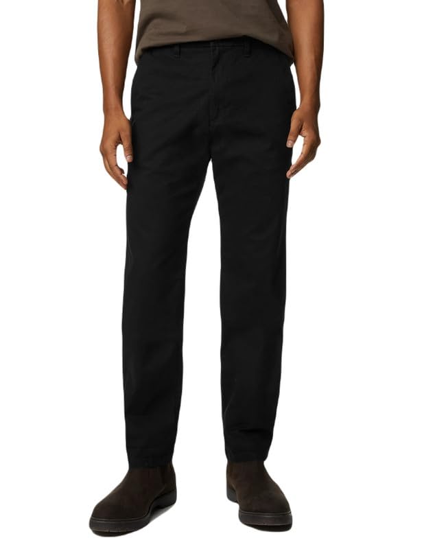 Image of Marks & Spencer Mens Solid Mid Rise Regular Fit Chinos