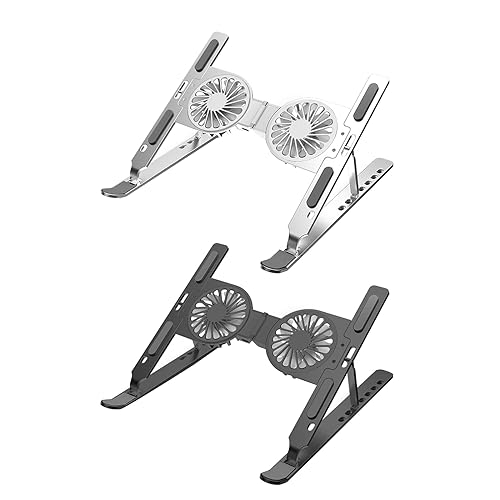 Support ordinateur portable ventilateur refroidissement RVB Morain pliable réglable