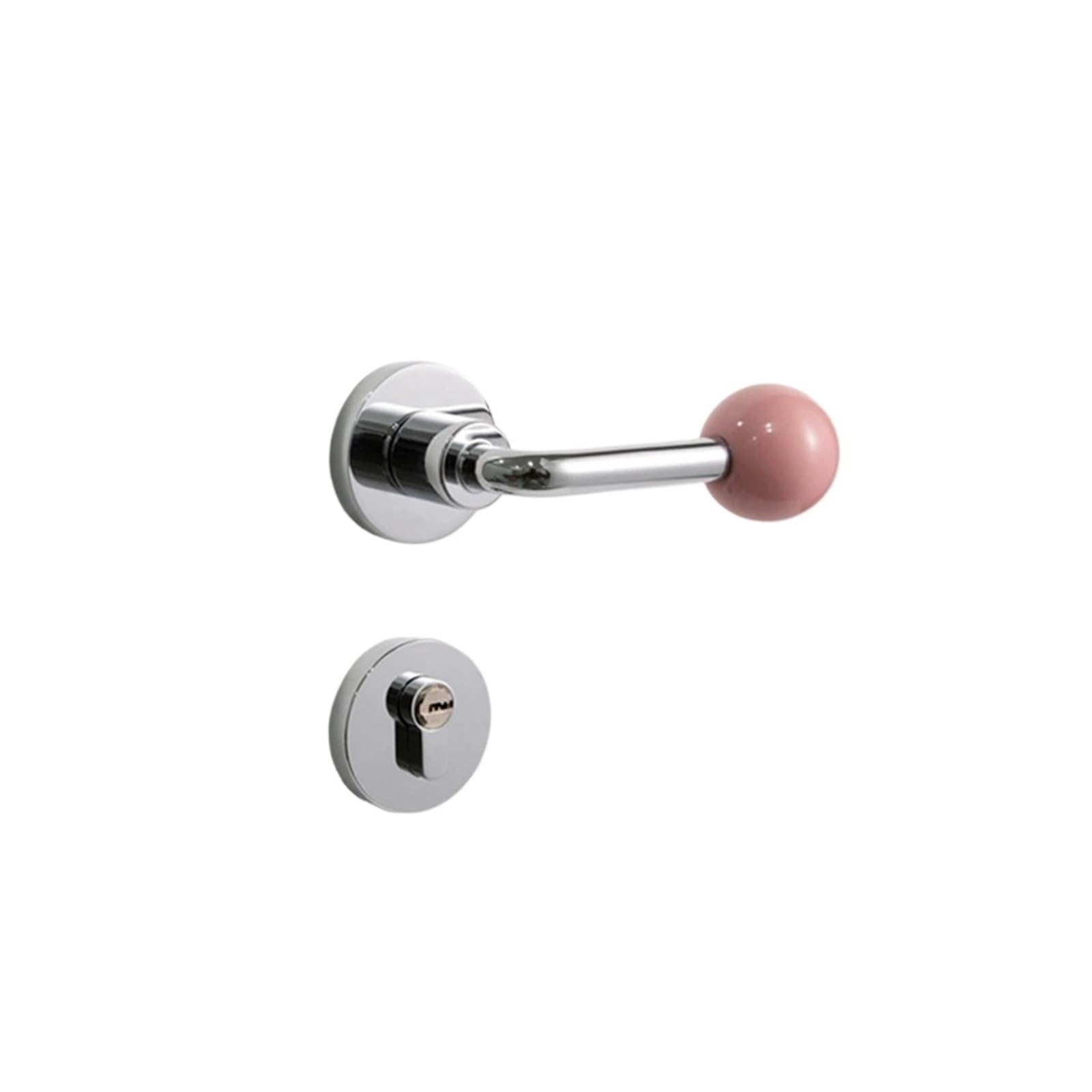 FBXRXZFPJ Zinc Alloy Bedroom Door Lock knob Furniture Handle(BL-168-1,with Key-for Door)