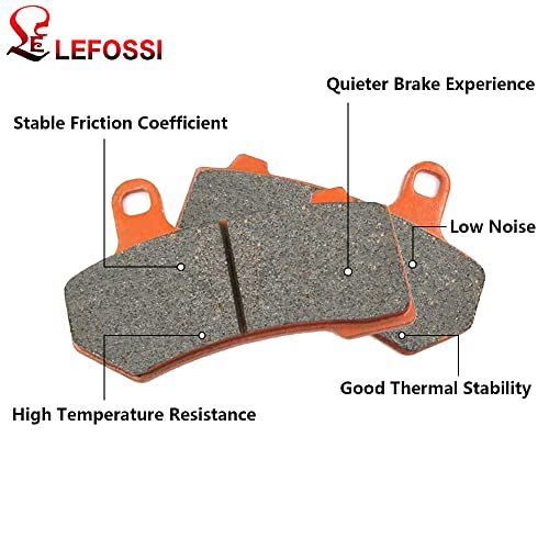 LE LEFOSSI Moto Fibra di Carbonio Anteriore e