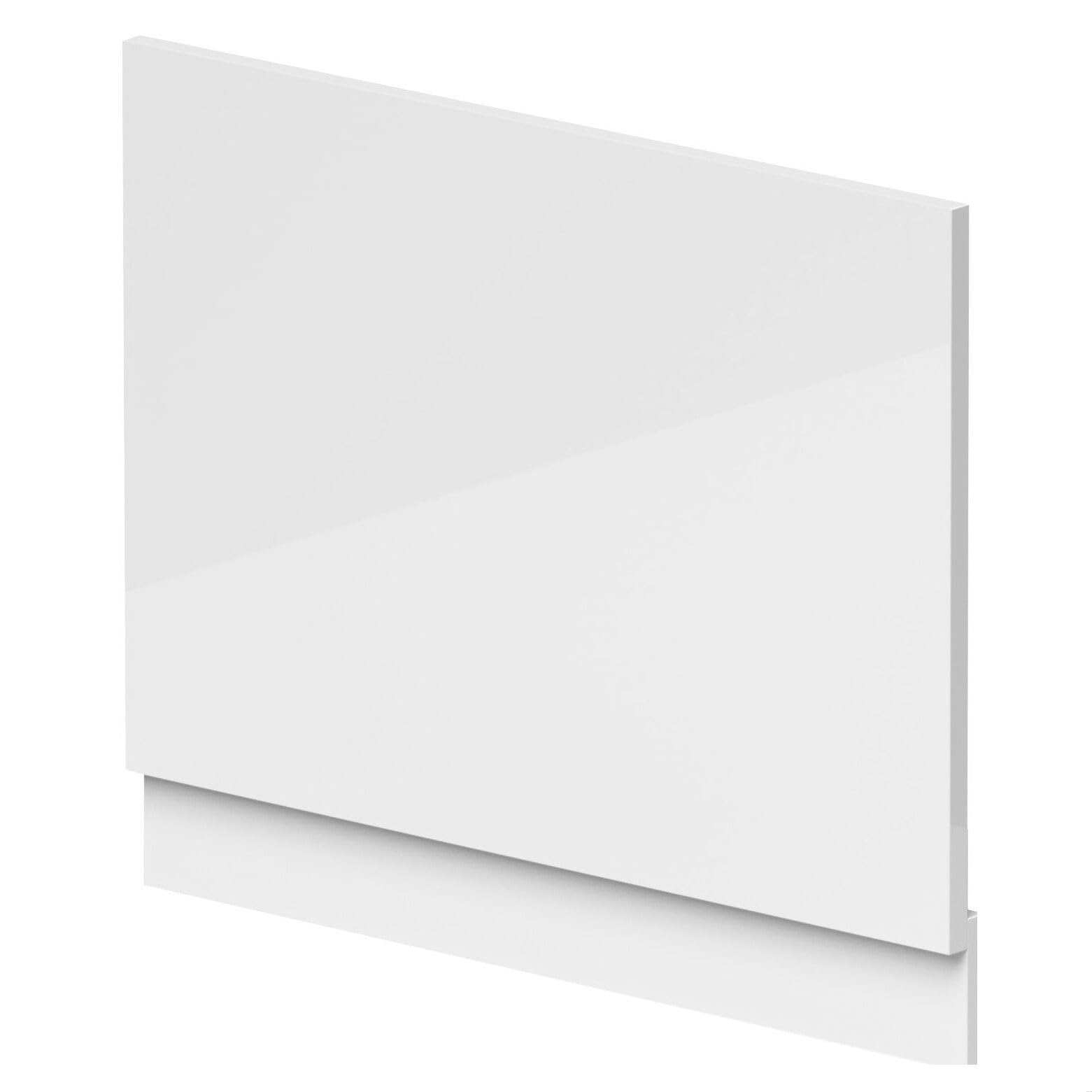 Balterley Gloss White Bath End Panel & Plinth - 700mm