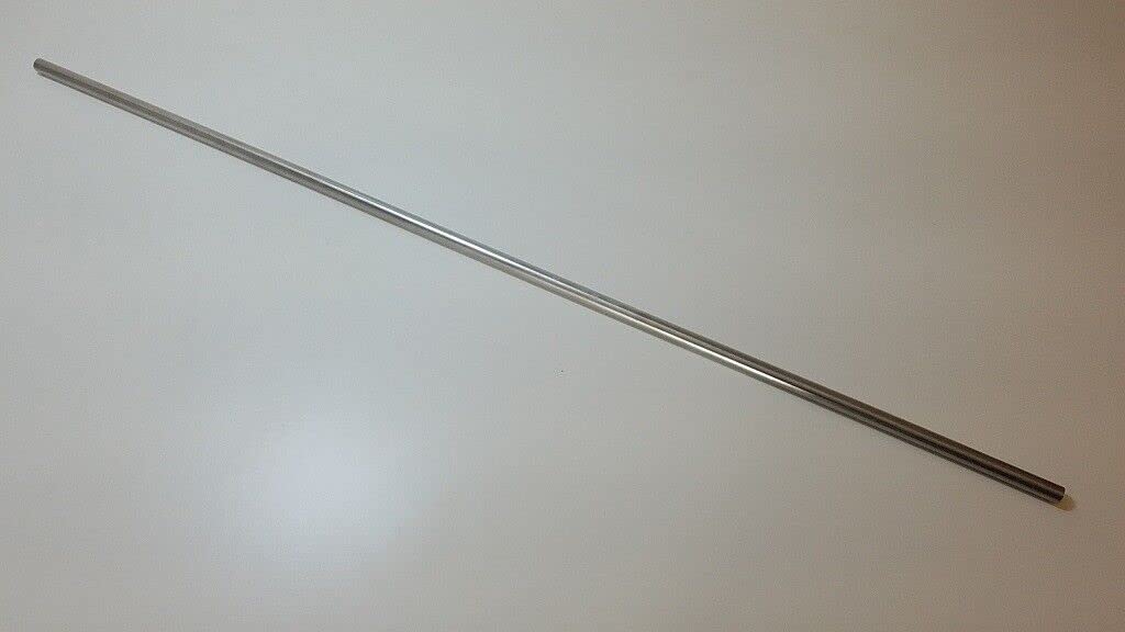 304 Stainless Steel 1/2" Round, 24" Long bar, Rod