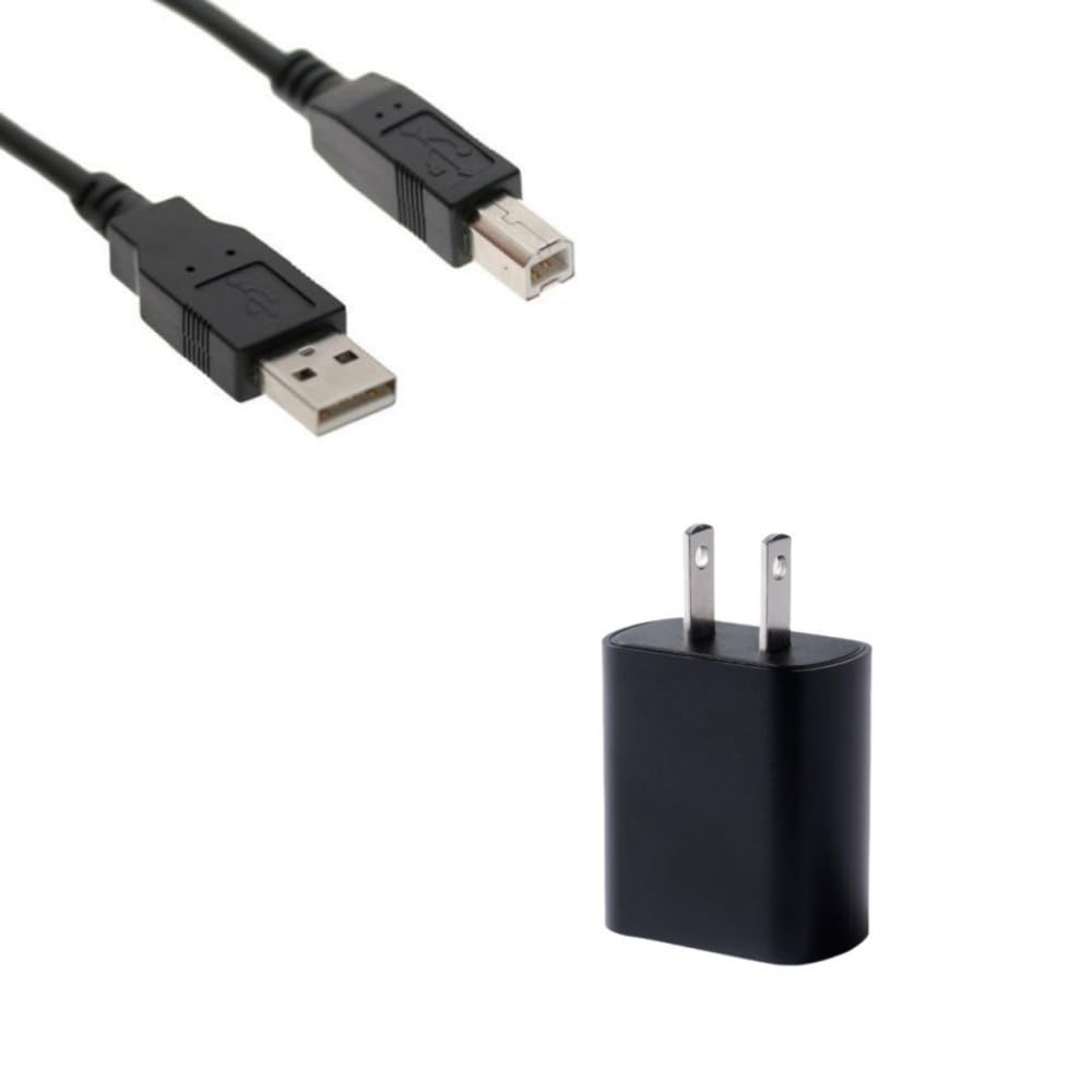 Amazon.com: Kircuit 5V AC/DC Adapter + USB Charging Cable Cord