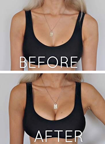 Relleciga Women's Push Up Bra Inserts Breast Enhancer Cups Removable Sport Bra Cups Inserts Nude #TOP1