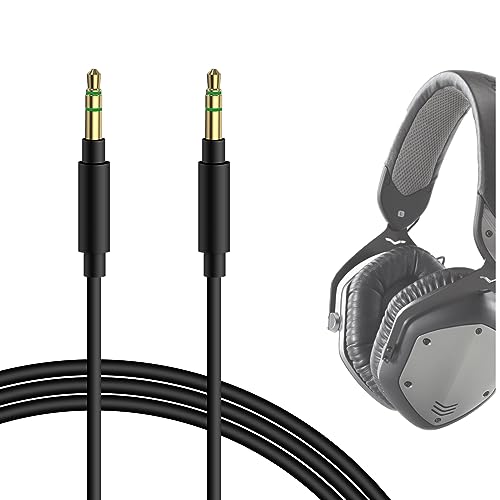 Geekria Audio Cable Compatible with Master & Dynamic MG20, V-Moda, TREBLAB, HyperX Cloud Mix 2, SMS Audio, Koss, HiFiMAN, Grado, Ghostek, 3.5mm Aux Replacement Stereo Cord (4 ft/1.2 m)