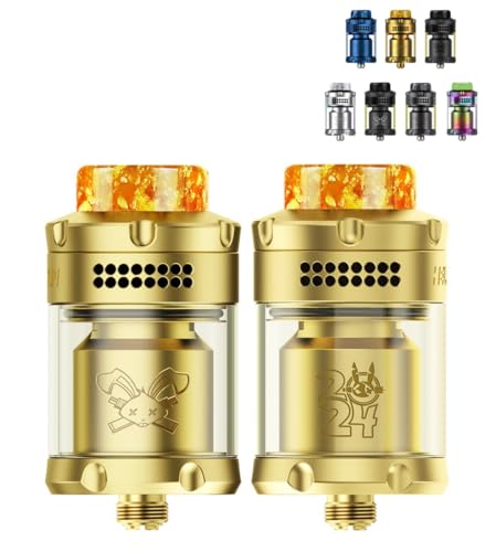 y2024 EditionzHellvape Dead Rabbit 3 RTA Ag}CU[ Atomizer 5.5ml 2024GfBV wxCv fbhrbg3 dq^oR Vape xCv (Gold)