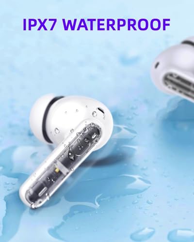 BYDTOOPCBD Wireless Earbuds P1 PRO, Earphones Wireless Bluetooth Headphones with Clear Call Mics Ear Buds, Comfortable Fit, IPX7 Waterproof Headset Long Battery Life, 30H Playtime for Sports Workout - image 8