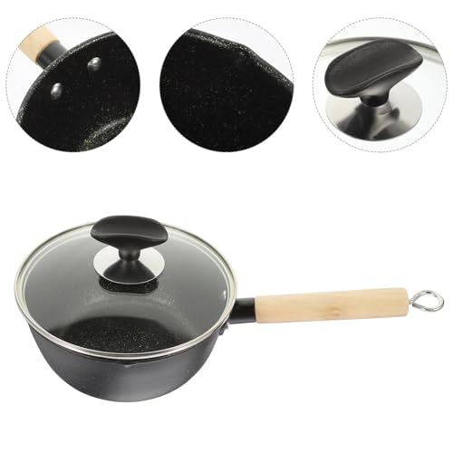 Casserole 18 cm pierre médicale antiadhésive avec couvercle - 8