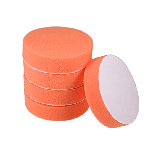 Coussinets éponge de polissage pour perceuse uxcell de voiture et bateau, lot de 5 pièces de 4"