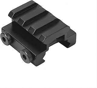 Flat TOP 1/2 Inch Mini Heightened Mounts Sight Scope Mounting 3 Slot Picatinny Rail - PRISM PIONT