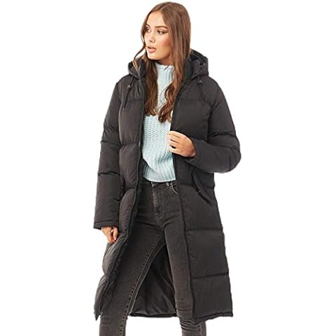 Brave Soul Ladies Cello Maxi Jacket Black Cover