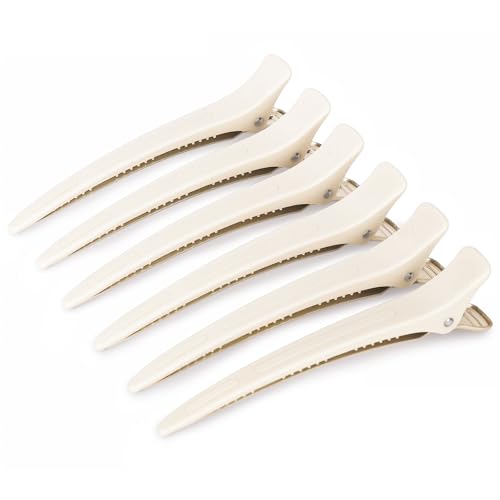 AIMIKE Silicone Duckbill Hair Clips 6-Pack