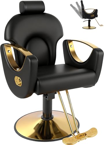 Reclining Multi-Function Salon Chair