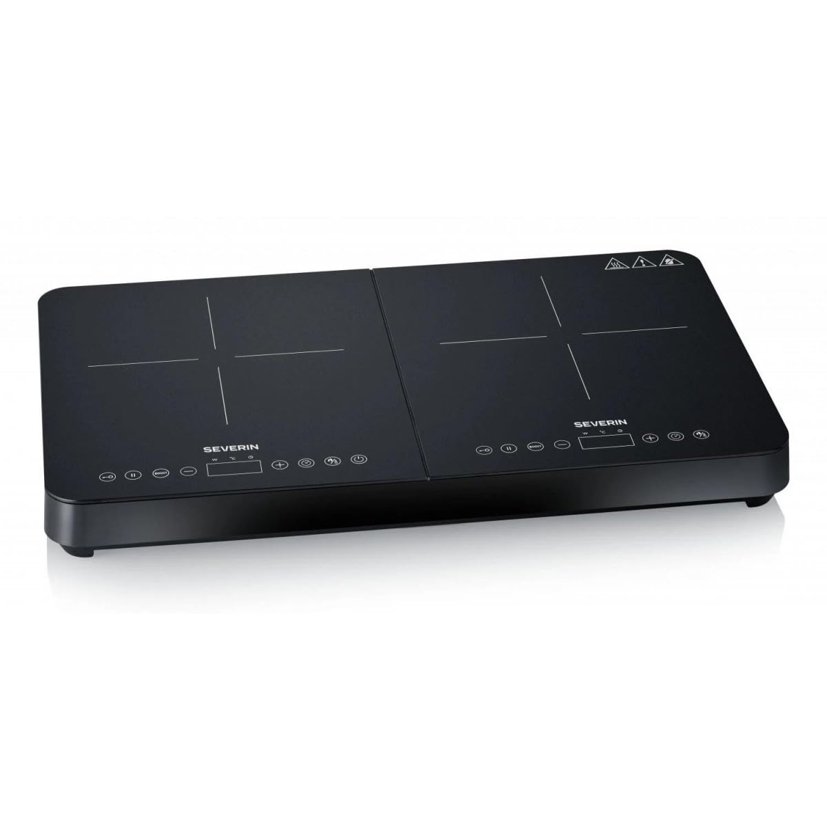SEVERIN Kuchenka elektryczna DK1027 Moc 3400 W, 2 płyty szklane