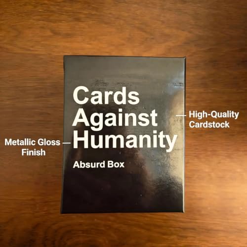 Image of Tickles Cards Against Humanity Absurd Box Expansion Card Game | 300 Mind-Bending Cards for Adult Party Games, Icebreaker Game Nights & Gatherings (Ages: 17+ Years, Players: 4-20+)