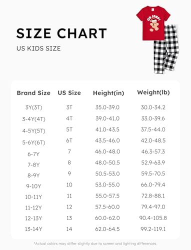 PATPAT Pijama de Natal combinando para a família, blusa de manga curta e calça longa, pijamas de Nat