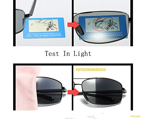 Óculos Fotocromático 100% Polarizado Linha Jovem John Oak Origina RESISTENTE
