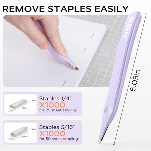 MARSROCK Effortless Stapler 40-50 Sheet