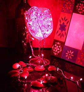 Blackberry Overseas Purple Colored Decorative Rice Lights, 15 metre Long. Diwali Lights for Decoration