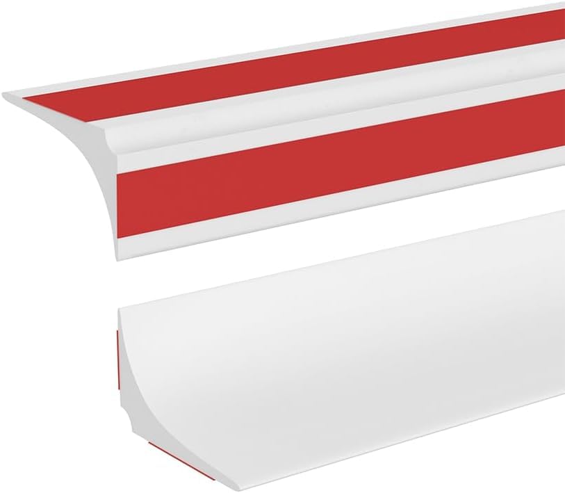 2M Silicone Shower Tray Sealing Strip(15mm×12mm),Edging Edge Seal Trim for Bath Sink Gap Cover Caulk,Wet Room Floor Threshold Water Barrier Retaining Strip,Bathtub,Countertop Beading