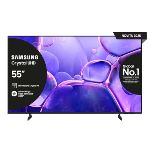 Samsung Smart TV 55'' UE55U8090FUXZT Crystal UHD 4K, Crystal 4K