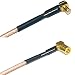 0.5 feet RG316 MCX Male Angle to SMB Female Angle RF Pigtail Coaxial Cable