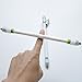 EXERT original Van mod Buster CYL2 peem mod2 White axis Spinning Pen Turning-only (Black)